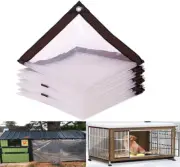 Clear Tarps Heavy Duty Waterproof Outdoor Transparent Cover for Greenhouse Garde