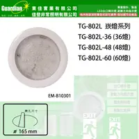 在飛比找樂天市場購物網優惠-Guardian 東佳實業 崁入式 LED 緊急照明 停電照