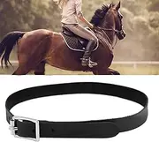 Topyond Spur Strap Cowboy Boot Straps Genuine Leather Equestrian Youth Spur Straps, Horse Riding Accessories for Boots Men and Women Black Spurs