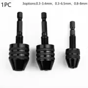 Drill Bit Quick Change Driver Class 3 Jaw Design Keyless Chuck Conversion