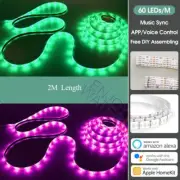 LifeSmart Smart LED Strip Lights 2M APP Voice Control Homekit RGB Music Light