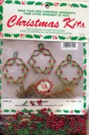 NEW MAC ENTERPRISES STAR WREATHS ORNAMENT KIT OOP