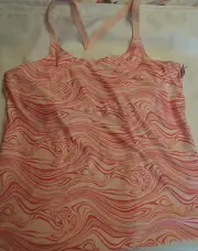 XERSION Pink Crossback Tank Athletic Shirt Top NWT XXL