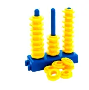Place Value Abacus Each Prong will only hold 9 Beads Teaching Resource for Maths