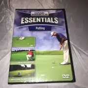 GOLF DVD - "HANK HANEY'S ESSENTIALS - Putting" - FREE USA SHIPPING New Sealed
