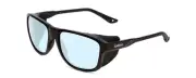 Smith Optics Embark Unisex Wrap Blue Light Eyeglasses in Gloss&Matte Black 58 mm