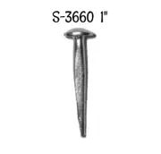 Steel Trunk Nails 1" Long - 1/4 LB Bag for chest steamer antique vintage