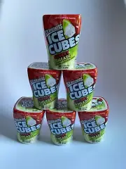 6 Pack Ice Breakers Ice Cube Cherry Limeade Sugar Free Gum Free Shipping BB 8/22