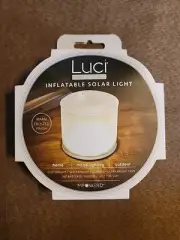 MPOWERD Luci Lux Inflatable Solar Light Multi-Purpose Home Camp LED Lantern Warm