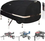 Heavy Duty Windproof Log Splitter Cover 1200D Waterproof (94.5"L x 49.6"W x