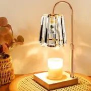 Candle Warmer Lamp with Timer - Adjustable Height Candle Warmer Dimmable Moth...