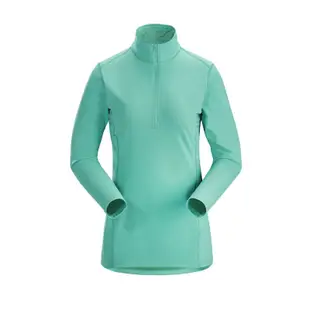 【Arcteryx 始祖鳥】女 Phase AR Zip 保暖內層長袖套頭衫 三色 拉鍊高領上衣 登山排汗衣 16251