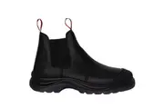 King Gee Mens Tradie Gusset Safety Work Boot K25250 - Black