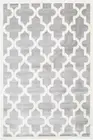 Euphoria Lattice Light grey and White Kids Rug