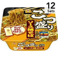 在飛比找DOKODEMO日本網路購物商城優惠-[DOKODEMO] 【12入組】Maruchan 醬味炒麵