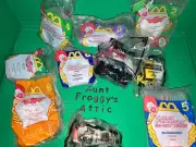 Aunt Froggy's Attic 10 Sealed McDonalds Happy Meal Toys MIP Transformer Beast