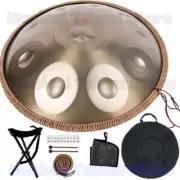 440Hz,432Hz HandpanDrum with SteelTongue Meditation Instrument, 9, 10, 12 notes