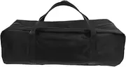 BESPORTBLE Storage Bag Tool Pouch Outdoor Camping Storage Bag Camping Cookware Storage Bag Zipper Tool Bag Mechanic Bag Outdoor Kitchenware Storage Bag 600d Oxford Cloth Black