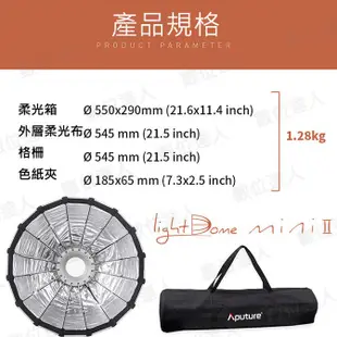 Aputure 愛圖仕 Light Dome mini II 柔光罩 保榮接口 LS C120d 300X用 數位達人