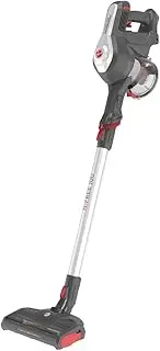[Hoover] Cordless Vacuum Cleaner, H-Free with up to 25 mins Run-time, Lightweight, Grey & Red [HF122GH]