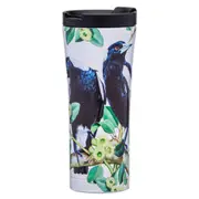 Ashdene Australian Birds 500ml Insulated Travel Mug Drink Water Tumbler Magpies