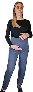 [Mimosa] Womens Pregnancy Trousers Soft Cotton Rich Maternity Yoga Loungewear