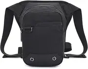 Labymos Motorcycle Leg Bag Oxford Cloth Waist Bag for Men Women Thigh Bag Splash-Proof Drop Leg Bag Shoulder Bag for Outdoor Riding Cycling