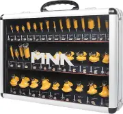 Complete Router Bit Kit: 35 Carbide Tipped Bits with Universal 1/2 Shank