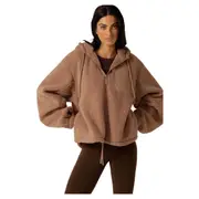 Women's Teddy Zip Through Hoodie