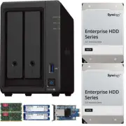 Synology DS723+ 8GB RAM, 10GbE 1.6TB Cache, 8TB (2x4TB) of Enterprise Drives