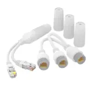 Network Cable Splitter 1 to 2 Adapter Simultaneous Online Separator