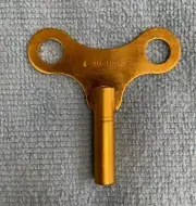 Brass Key For Schatz 49 400 Day & 54 1000 Day / Anniversary Clocks