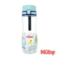 在飛比找PChome24h購物優惠-Nuby 晶透直飲杯/550ml_恐龍