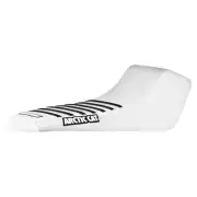 2006-08 Arctic Cat 250 DVX, 09-13 300 DVX Seat Cover all WHITE/BLACK ribs #427