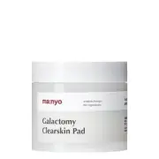 Galactomy Clear Skin Pads 60 sheets Manyo Factory