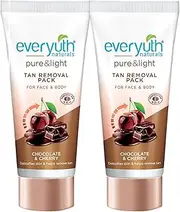 Everyuth Naturals Chocolate & Cherry Tan Removal Face Pack, 50 g (Pack of 2)