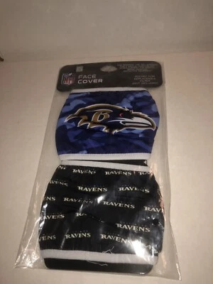 nfl face mask Cloth NWT unopened Facial Covering Baltimore Ravens