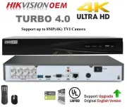 HIKVISION OEM 4K 8CH DVR XVR(AR326-8/E) 4K H.265+ H.264 TVI 8MP (NO HDD) H.265+