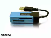 USB 2.0 Ultra-Compact Multi Card Reader/Writer, 11-in-1