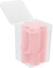 200 Sheets Lint Nail Wipes Nail Polish Remover Wipes Eyelash Extension Glue Wipes Cotton Nail Cleaning Pads for Nail Polish Lash Extension Supplies (Plum Blossom)