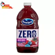 ® ZERO Sugar Mixed Berry Juice Drink, Cranberry Juice Drink Sweetened with Stevi