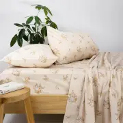 Bambury Ellen Flannelette Sheet Set