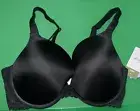 Joyspun Plunge Full-Figure Bra NWT BLACK 38DD