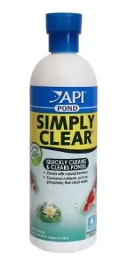 API Pond Care Simply Clear 473ml Quickly Cleans & Clears Ponds Natural Bacteria