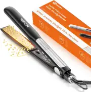 Hair Straighteners, Ionic Titanium Plate for Smooth Shiny Results, 20S Fast Heat
