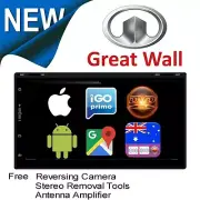 GREAT WALL V200 7" GPS BLUETOOTH APPLE CARPLAY ANDROID AUTO HEAD UNIT CAMERA