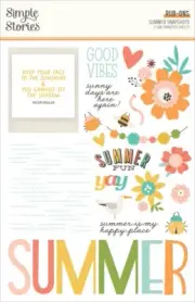 Summer Snapshots Rub-Ons- (Pack of 3)