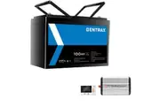 Gentrax 12V 100Ah Lithium Battery + VoltX 12V 3KW Solar Inverter + Liquid Crystal Display Unit LCD