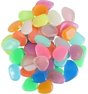 Yardenfun Fish Tank Stone Ornament 100 Mixed Stones for Aquarium Garden Light Decor Easy to Clean Elegant Garden Accessory