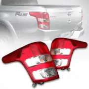MITSUBISHI TRITON MQ 2015-2018 FOR RED&CLEAR LENS TAIL LIGHT REAR LAMP FIT (for: Mitsubishi)